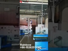 nichtgewebte Airlaid Maschine 1000kg/H, Nadel, die kitschige geglaubte Fertigungsstraße locht