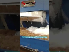 Wie wird die Kokosnussfaser in der Herstellung von Gewebe verwendet?