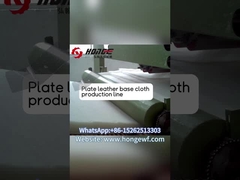 Wie macht man Platten aus Leder-Basis-Stoff für nicht-gewebte Maschinen?