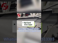 Was ist der Produktionsprozess der Polyesterfaser durch den Cross Lapper?