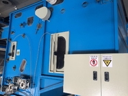 Blaue vibrierende Bewegungsvibrationssiebungs-Ausrüstung Trichter-Zufuhr-Siemens Beide