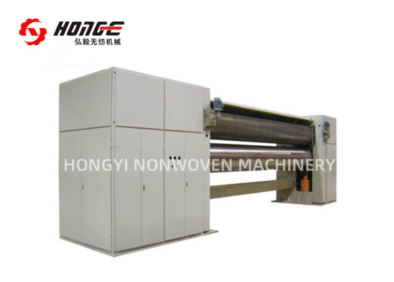 CE Zwei-Roller-Nichtgewebte-Kalender-Hot-Roller-Maschine für die thermische Bindung Watt-Produktionslinie