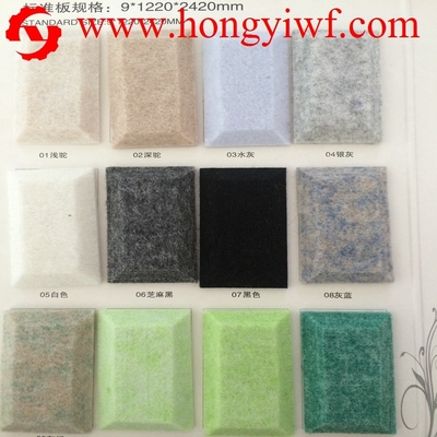 Akustische Wand des Polyester CE/ISO9001/nicht gesponnene Nadel-Stanzmaschine