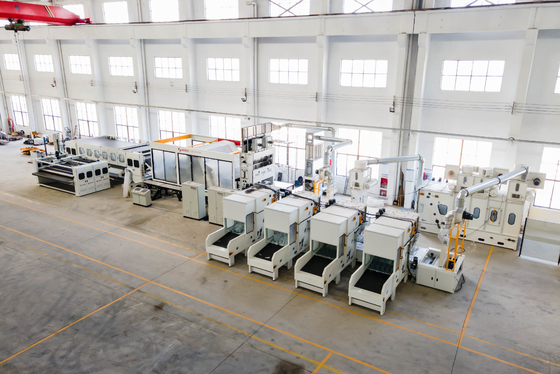 400 kg/h für die Produktion von Geotextilien ohne Gewebe