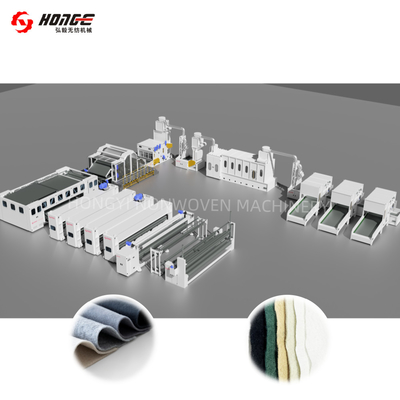 2025 Hochwertige Nadel-Punching-Feltmaschine für Geotextil-Produktionslinie